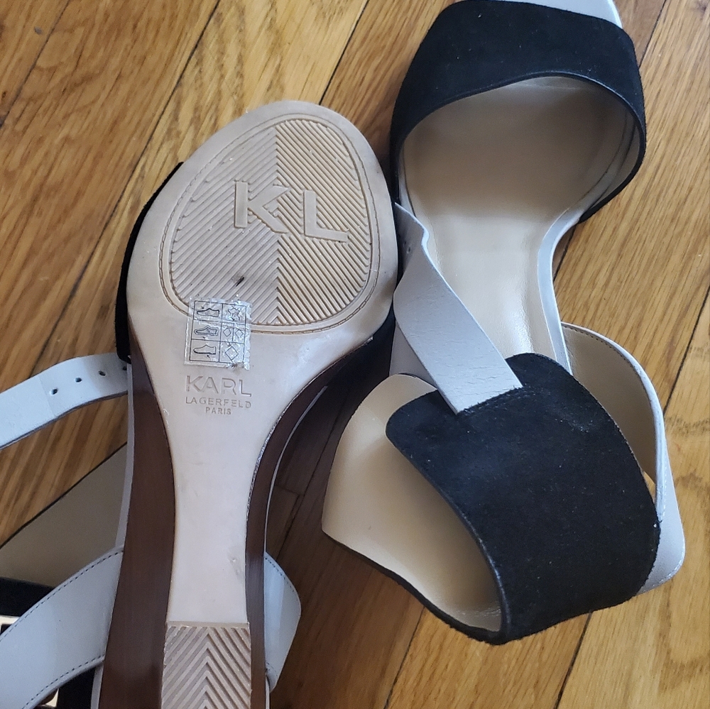 Beautiful Karl Lagerfeld Paris Sandals - Picture 7 of 7